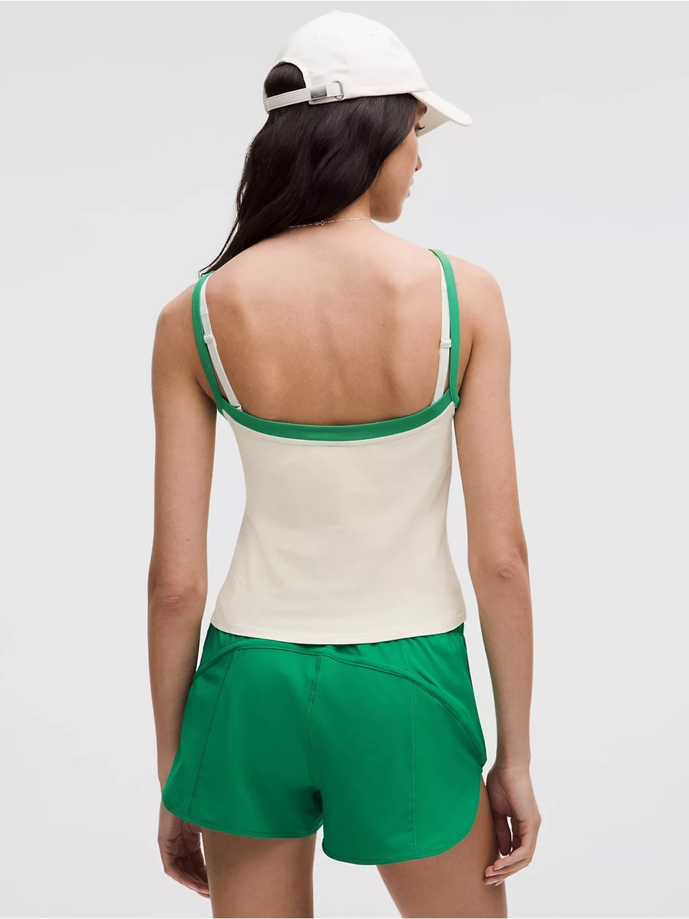Lululemon Organic Cotton High-Neck Ringer Tank Top XS Raceway Green - Picture 8 of 11